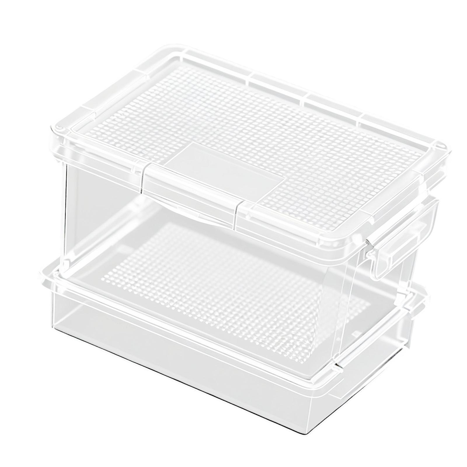 Plastic Turtle Feeder Reptile  - Food Storage Boxes review and price