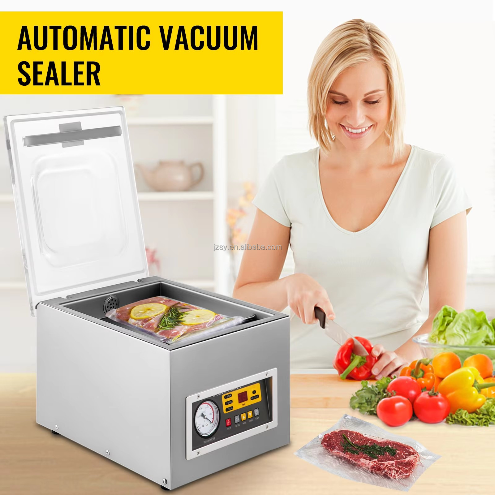 Vacuum Packing Machine Commerc - Food Storage Bag review and price