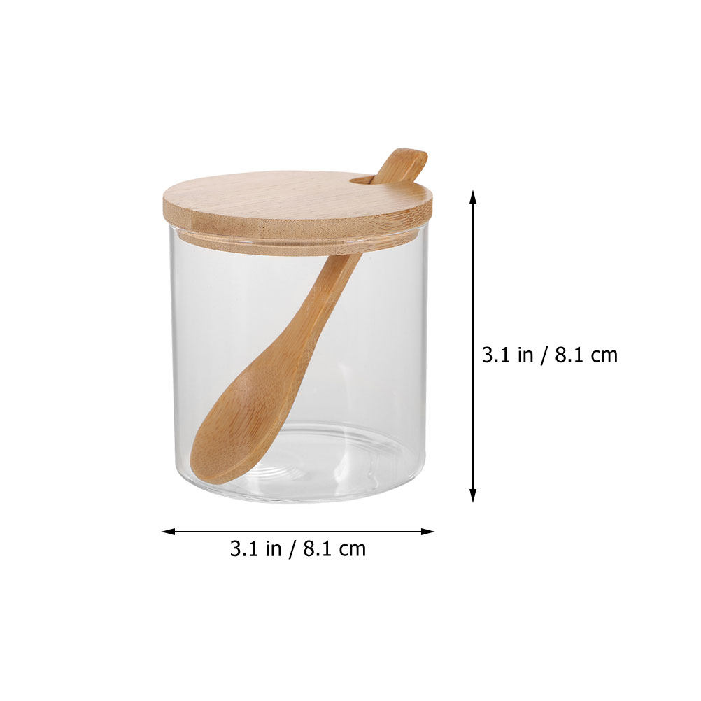 2Sets Clear Glass Seasoning Co - Food Storage Kitchen Container Set review and price