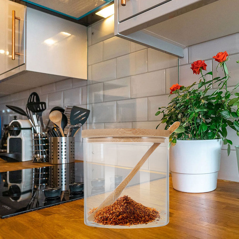 2Sets Clear Glass Seasoning Co - Food Storage Kitchen Container Set review and price