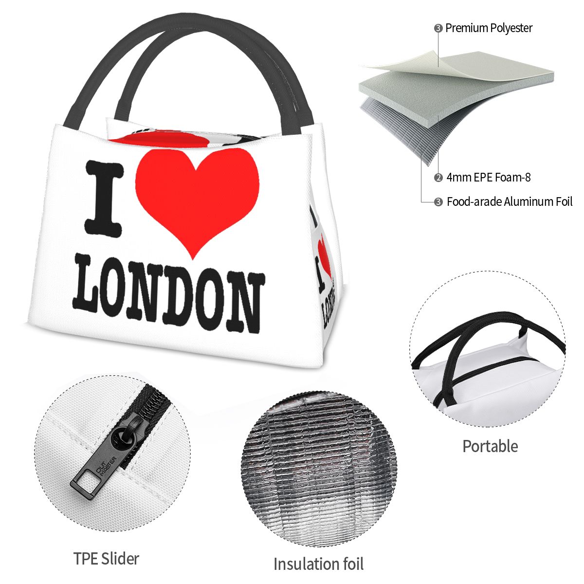 London UK England Insulated Lu - Food Storage Uk review and price