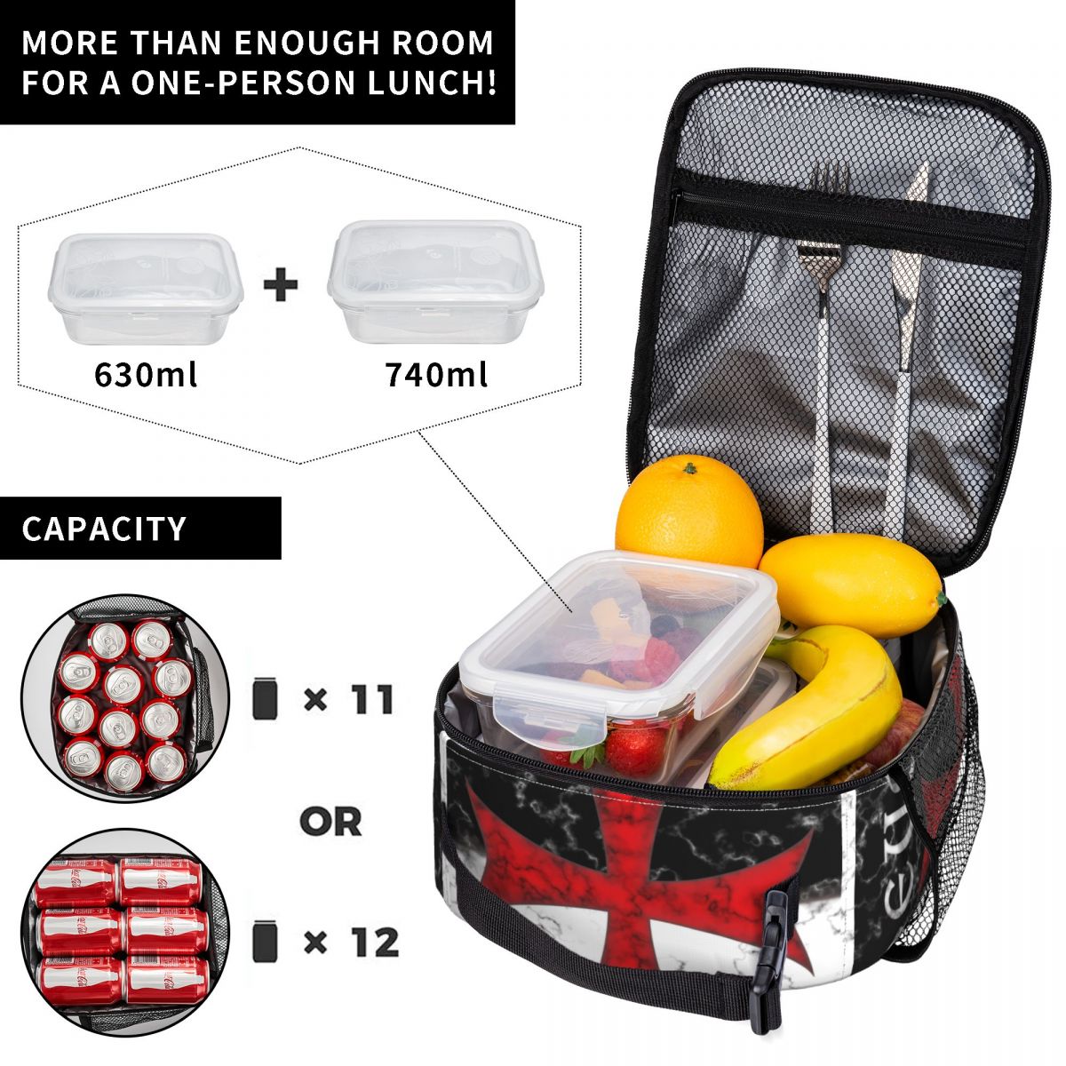 Templar Knight Jerusalem Cross - Food Storage Medieval review and price
