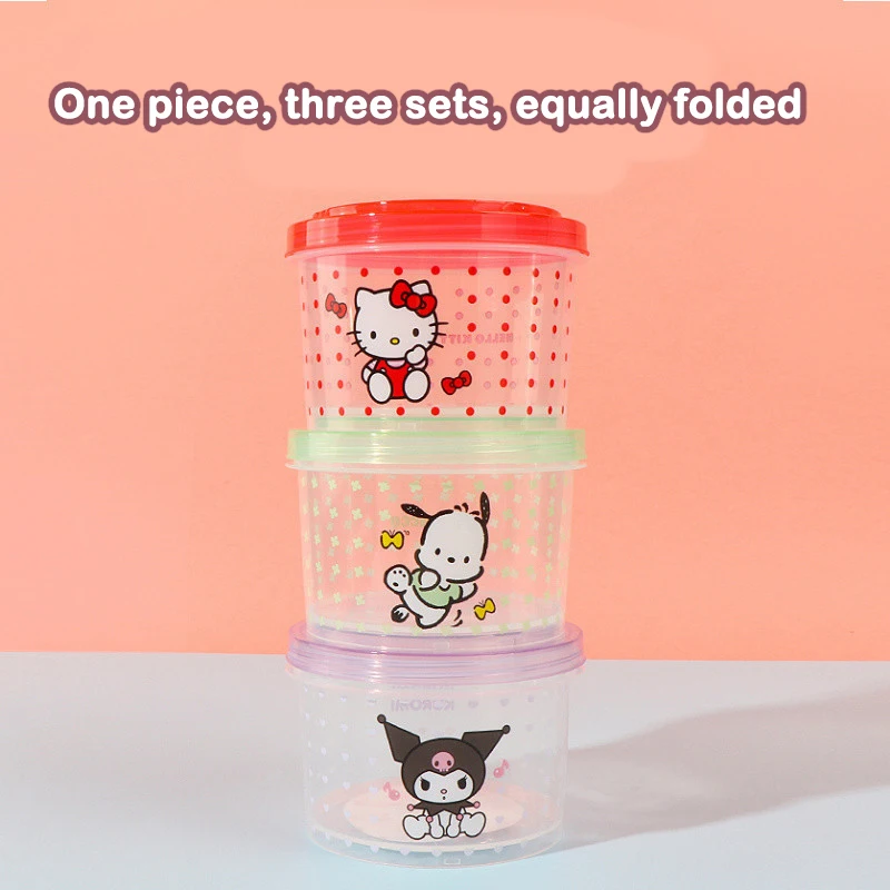 Kitty Bento Box Set 3 Pieces C - Food Storage Kitchen Container Set review and price